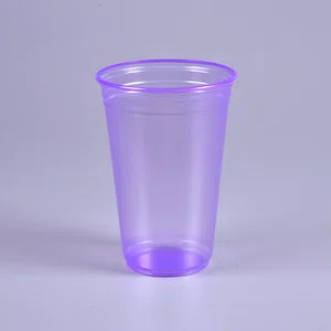 Copo Neon Lilás 330 ml - C/50 Unidades