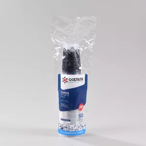 Copo Personalizado Arabesco Preto 300 ml - C/50 Unidades
