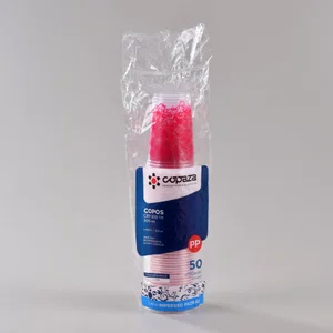 Copo Personalizado Arabesco Rosa 300 ml - C/50 Unidades