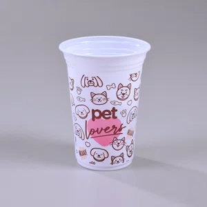 Copo Personalizado Pet Lovers 300 ml - C/60 Unidades