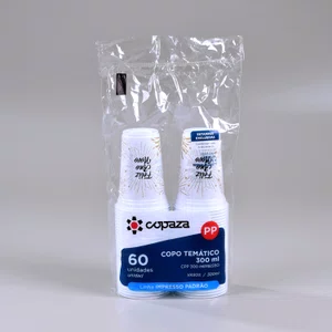 Copo Personalizado Réveillon 300 ml - C/60 Unidades