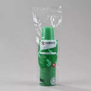 Copo Verde 200 ml - C/50 Unidades
