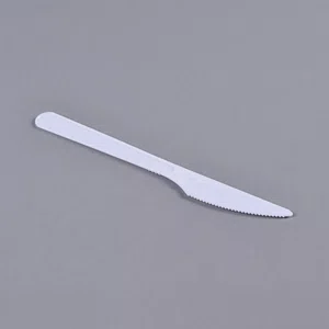 Faca Refeição Branco 18,50 cm - C/50 Unidades