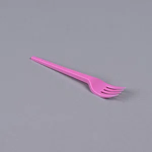 Garfo Sobremesa Rosa 12,00 cm - C/50 Unidades