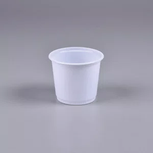 Pote Branco Redondo 250 ml - C/50 Unidades