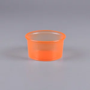 Pote Laranja Redondo 300 ml - C/50 Unidades