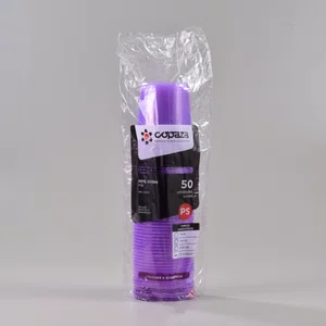 Pote Lilás Redondo 500 ml - C/50 Unidades