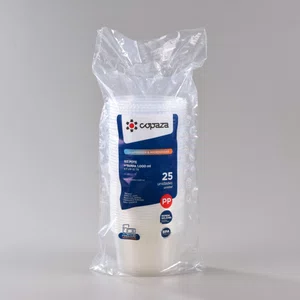 Pote Redondo Com Tampa 1000 ml - C/25 Unidades