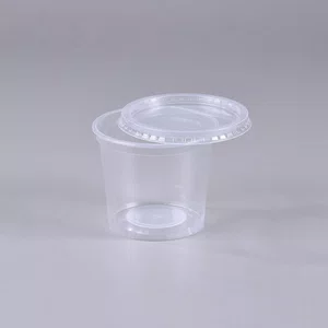 Pote Redondo Com Tampa 250 ml - C/25 Unidades