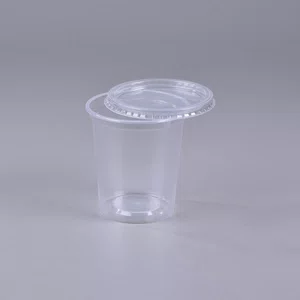 Pote Redondo Com Tampa 500 ml - C/25 Unidades