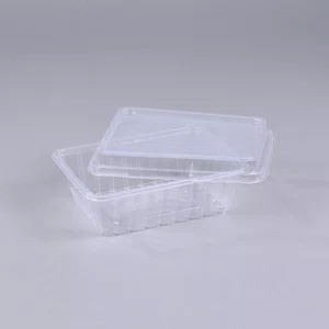 Pote Retangular Com Sobretampa 500 ml - C/25 Unidades