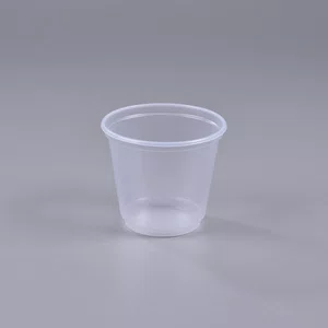 Pote Transparente Cônico 250 ml - C/50 Unidades