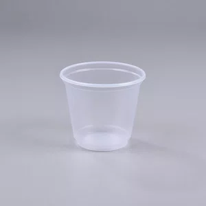 Pote Transparente Cônico 300 ml - C/50 Unidades