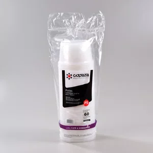 Pote Transparente Redondo 1000 ml - C/60 Unidades