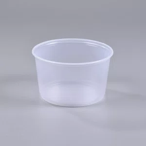 Pote Transparente Redondo 1000 ml - C/60 Unidades