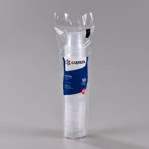 Pote Transparente Redondo 110 ml - C/50 Unidades