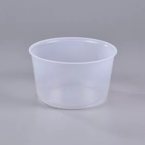 Pote Transparente Redondo 2000 ml - C/60 Unidades