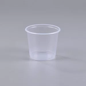 Pote Transparente Redondo 250 ml - C/50 Unidades