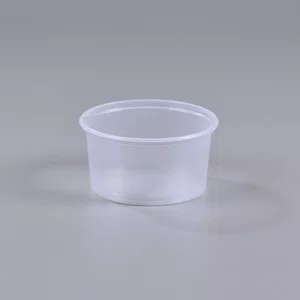 Pote Transparente Redondo 300 ml - C/50 Unidades