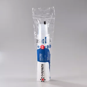 Pote Transparente Redondo 400 ml - C/50 Unidades