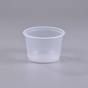 Pote Transparente Redondo 600 ml - C/50 Unidades