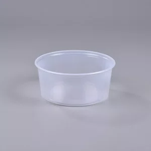 Pote Transparente Redondo 750 ml - C/60 Unidades