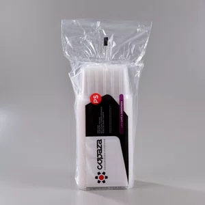 Pote Transparente Retangular 2000 ml - C/70 Unidades