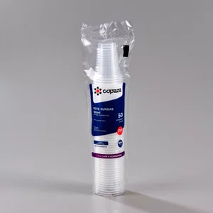 Pote Transparente Sundae 180 ml - C/50 Unidades