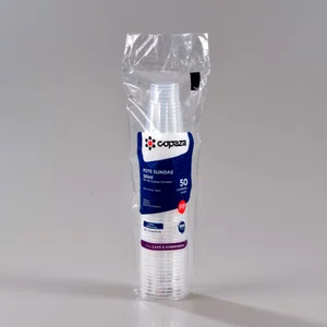 Pote Transparente Sundae Gomado 180 ml - C/50 Unidades