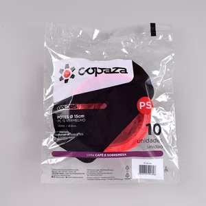 Pote Vermelho Cumbuca 150 ml - C/10 Unidades