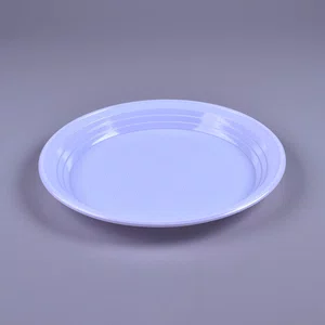 Prato Branco 24 cm - C/10 Unidades