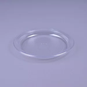 Prato Cristal 18 cm - C/10 Unidades