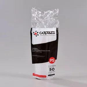 Tampa Braille Perfurada Super Transparente 330 - C/50 Unidades