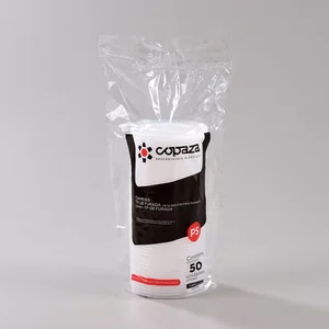 Tampa Perfurada Transparente 08 - C/50 Unidades