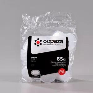 Tampa Transparente 05 - C/100 Unidades