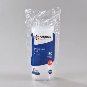 Tampa Transparente 08 - C/50 Unidades