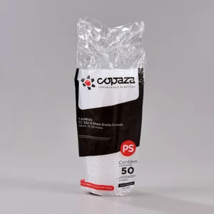 Tampa Transparente 330 - C/50 Unidades