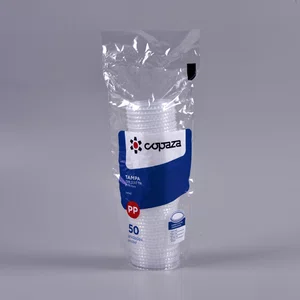 Tampa  Transparente 330 - C/50 Unidades