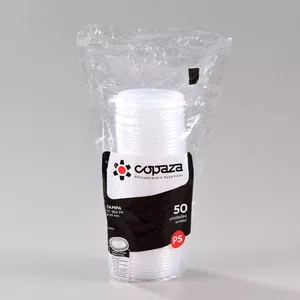 Tampa Transparente 550 - C/50 Unidades