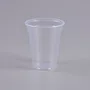 Copo Copaza Descartável Transparente Estriado 180 ml 100 Unidades